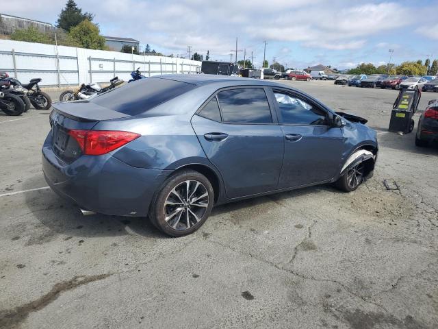 2T1BURHE0KC226498 - 2019 TOYOTA COROLLA L 蓝色 照片 3