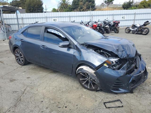 2T1BURHE0KC226498 - 2019 TOYOTA COROLLA L 蓝色 照片 4