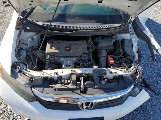 2HGFB2F59CH319384 - 2012 HONDA CIVIC LX WHITE photo 11