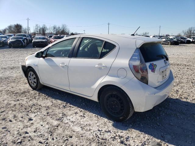 JTDKDTB35E1084629 - 2014 TOYOTA PRIUS C WHITE photo 2