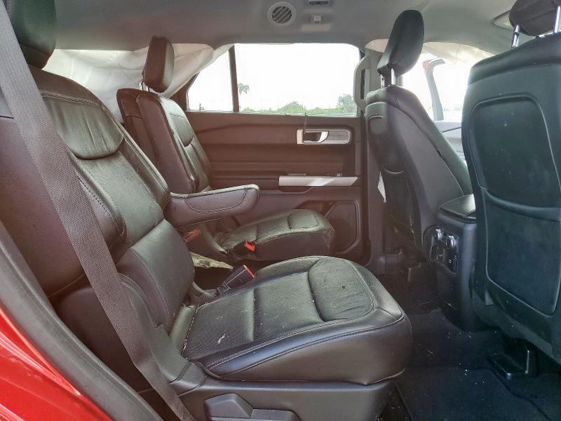 1FMSK7FH4LGC79467 - 2020 FORD EXPLORER LIMITED წითელი ფოტო 10