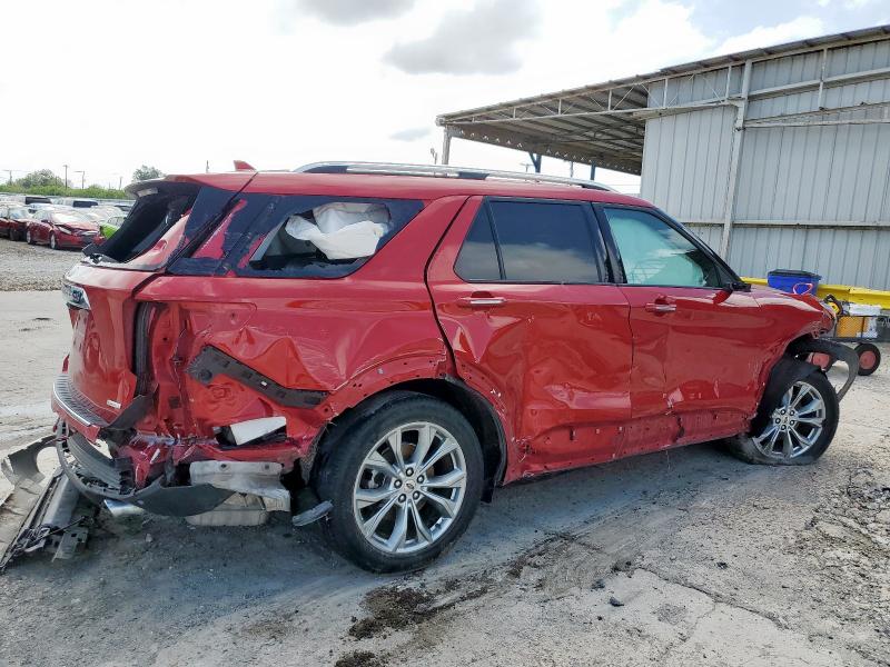 1FMSK7FH4LGC79467 - 2020 FORD EXPLORER LIMITED წითელი ფოტო 3