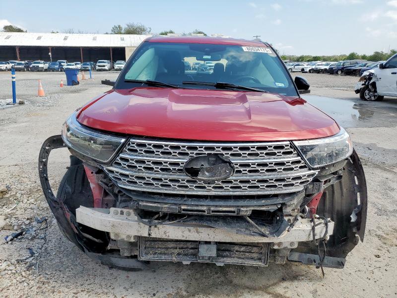 1FMSK7FH4LGC79467 - 2020 FORD EXPLORER LIMITED წითელი ფოტო 5