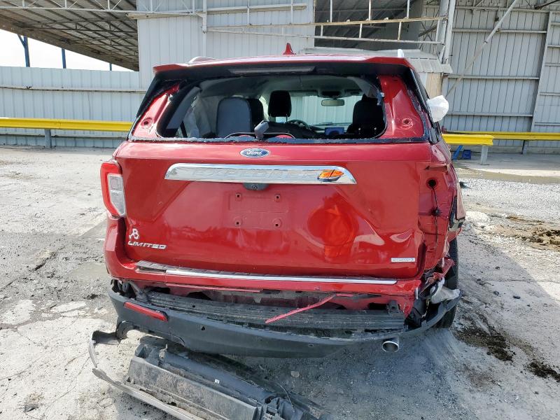 1FMSK7FH4LGC79467 - 2020 FORD EXPLORER LIMITED წითელი ფოტო 6