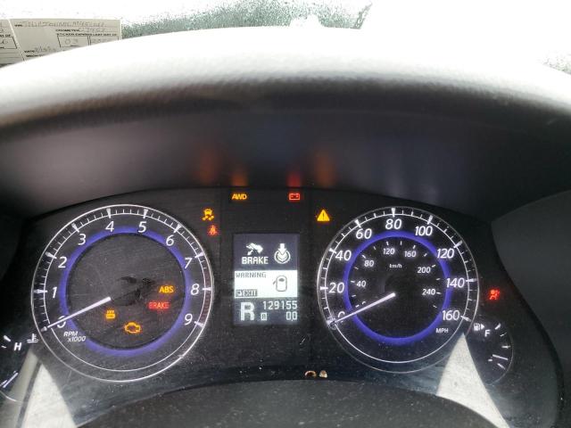 JN1AJ0HR5CM451011 - 2012 INFINITI EX35 BASE SILVER photo 9