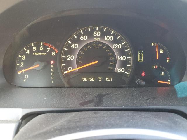 5FNRL38418B411184 - 2008 HONDA ODYSSEY EX GRAY photo 9