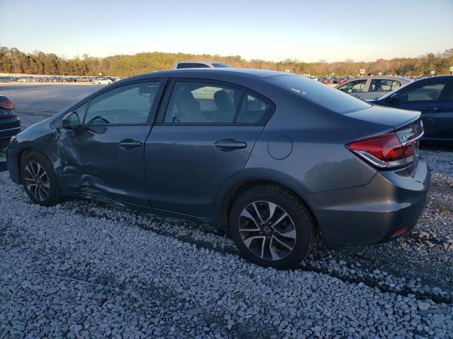 2HGFB2F84DH519665 - 2013 HONDA CIVIC EX GRAY photo 2