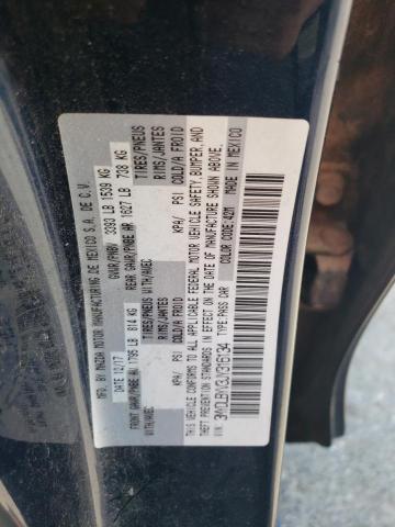 3MYDLBYV3JY316134 - 2018 TOYOTA YARIS IA BLUE photo 12