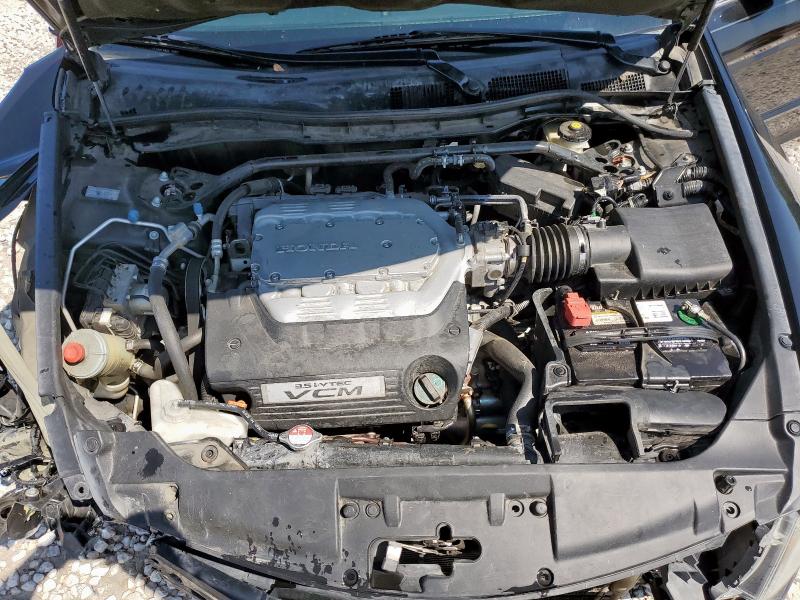 5KBCP3F88AB003465 - 2010 HONDA ACCORD EXL BLACK photo 11