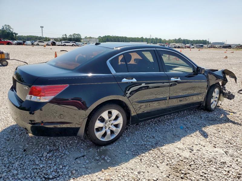 5KBCP3F88AB003465 - 2010 HONDA ACCORD EXL BLACK photo 3