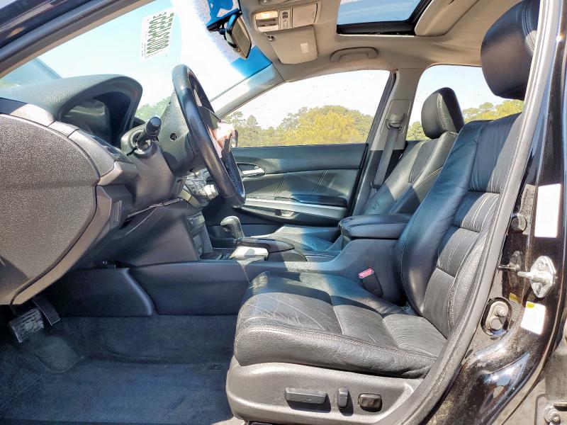 5KBCP3F88AB003465 - 2010 HONDA ACCORD EXL BLACK photo 7