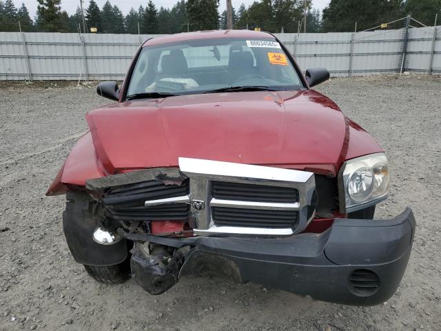 1D7HW22K66S712088 - 2006 DODGE DAKOTA ST Марун фото 5