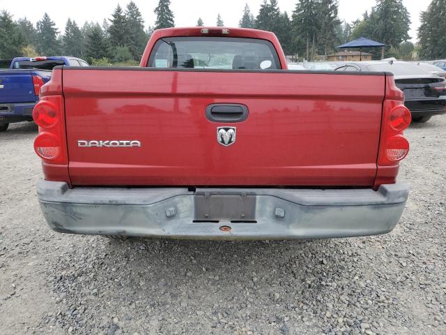 1D7HW22K66S712088 - 2006 DODGE DAKOTA ST Марун фото 6