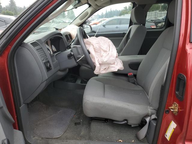 1D7HW22K66S712088 - 2006 DODGE DAKOTA ST Марун фото 7