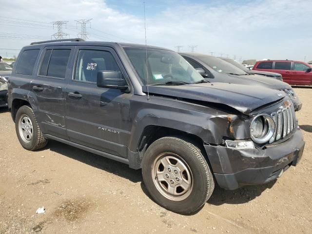 1C4NJPBA8GD717041 - 2016 JEEP PATRIOT SPORT GRAY photo 4