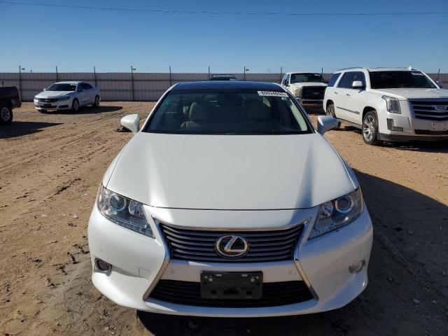 JTHBK1GG0D2014419 - 2013 LEXUS ES 350 WHITE photo 5