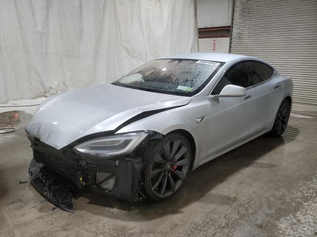 5YJSA1E49HF188120 - 2017 TESLA MODEL S Gümüş foto 2