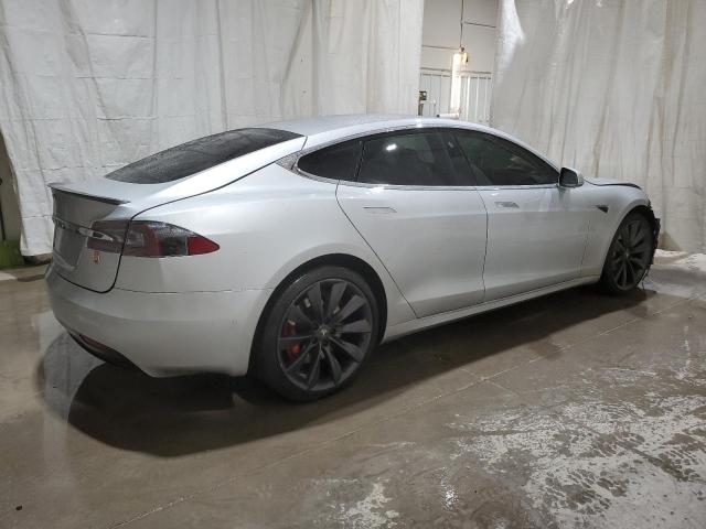 5YJSA1E49HF188120 - 2017 TESLA MODEL S Gümüş foto 4
