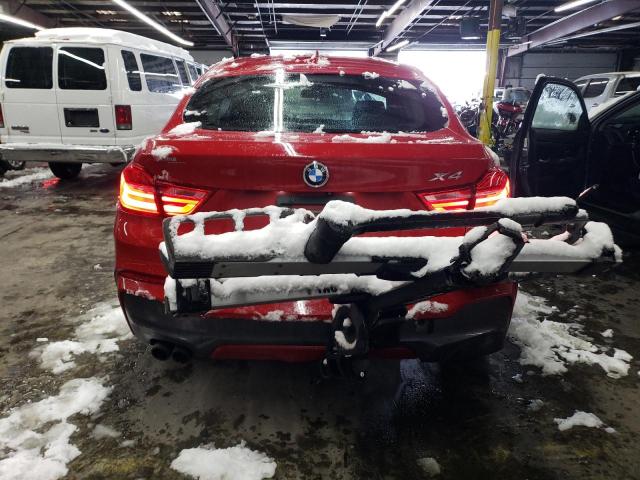 5UXXW5C54F0E87098 - 2015 BMW X4 XDRIVE35I RED photo 6