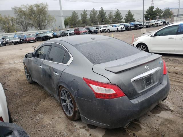 1N4AA5AP0EC465030 - 2014 NISSAN MAXIMA S GRAY photo 2