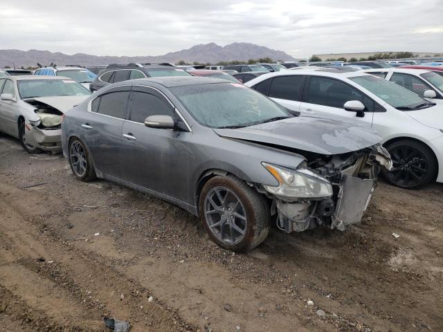 1N4AA5AP0EC465030 - 2014 NISSAN MAXIMA S GRAY photo 4
