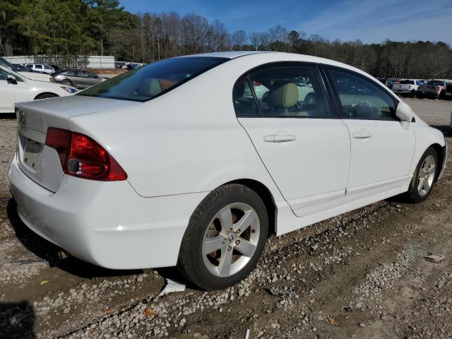 2HGFA16998H319862 - 2008 HONDA CIVIC EXL WHITE photo 3