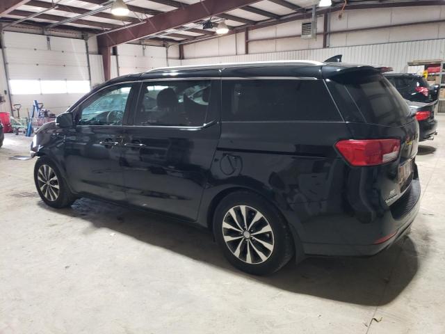 KNDMC5C13G6108534 - 2016 KIA SEDONA EX BLACK photo 2