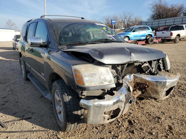 5N1AA08B35N725413 - 2005 NISSAN ARMADA SE GRAY photo 4