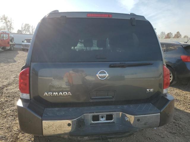 5N1AA08B35N725413 - 2005 NISSAN ARMADA SE GRAY photo 6