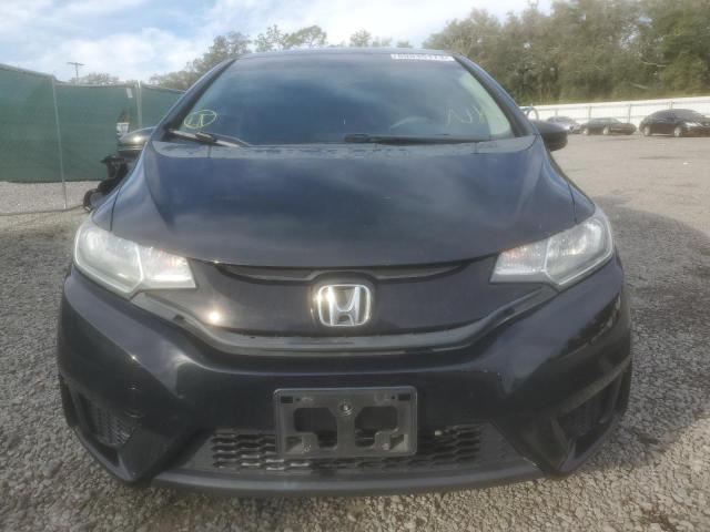 3HGGK5H56FM706550 - 2015 HONDA FIT LX BLACK photo 5