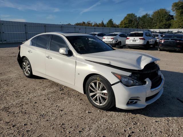 JN1BV7AP5FM357449 - 2015 INFINITI Q50 BASE WHITE photo 4