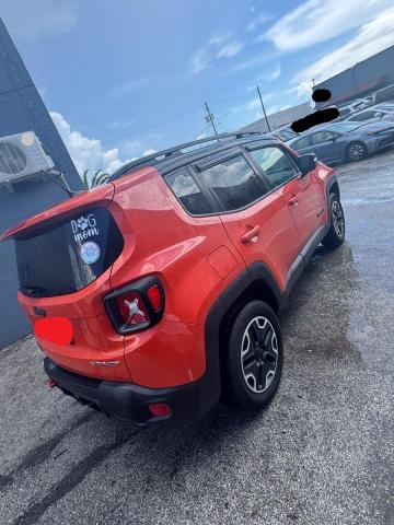ZACCJBCT9GPC70330 - 2016 JEEP RENEGADE TRAILHAWK ORANGE photo 4