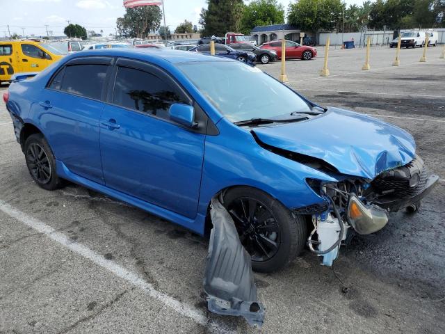 2T1BU4EE5AC333858 - 2010 TOYOTA COROLLA BASE BLUE photo 4