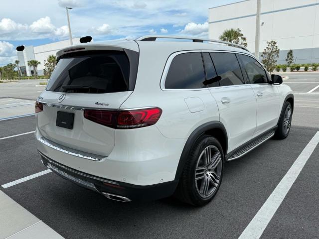 4JGFF5KE6MA353577 - 2021 MERCEDES-BENZ GLS 450 4MATIC WHITE photo 4