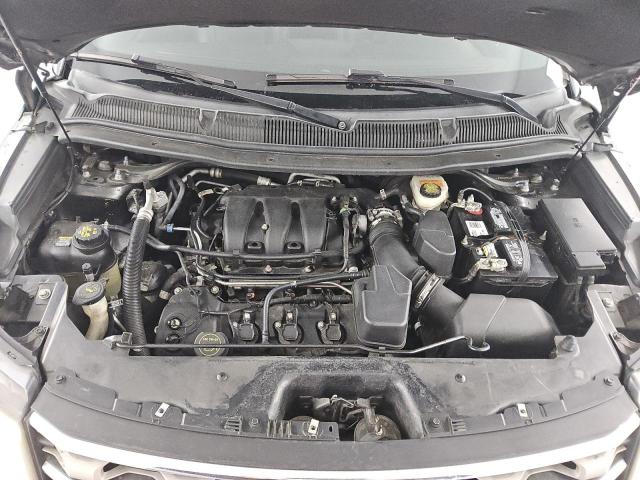 1FM5K7D87HGC22056 - 2017 FORD EXPLORER XLT Szary zdjęcie 12