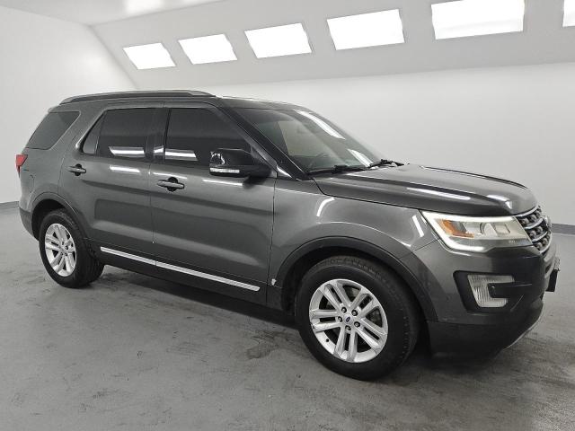 1FM5K7D87HGC22056 - 2017 FORD EXPLORER XLT Szary zdjęcie 4