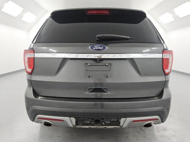 1FM5K7D87HGC22056 - 2017 FORD EXPLORER XLT Szary zdjęcie 6