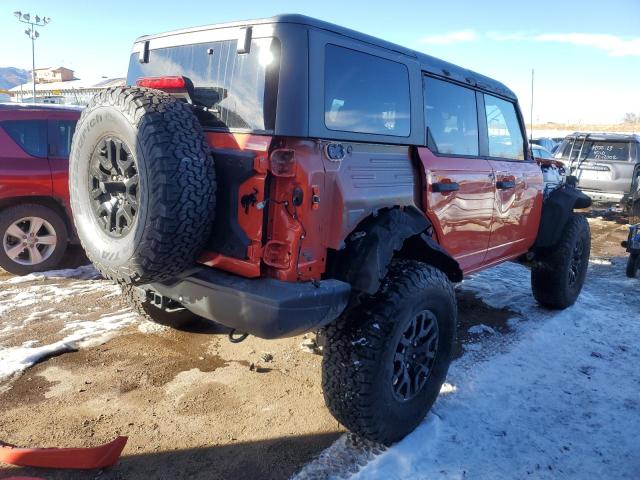 1FMEE5JR4PLB12158 - 2023 FORD BRONCO RAPTOR ORANGE photo 3