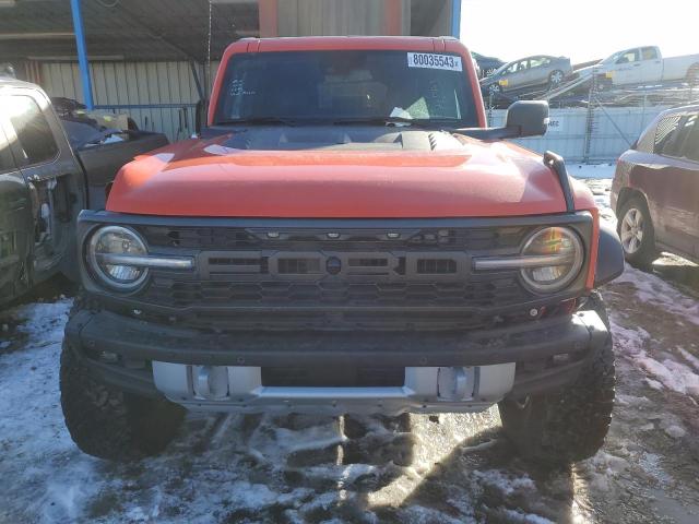 1FMEE5JR4PLB12158 - 2023 FORD BRONCO RAPTOR ORANGE photo 5