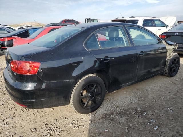 3VWD07AJ3EM368885 - 2014 VOLKSWAGEN JETTA SE BLACK photo 3