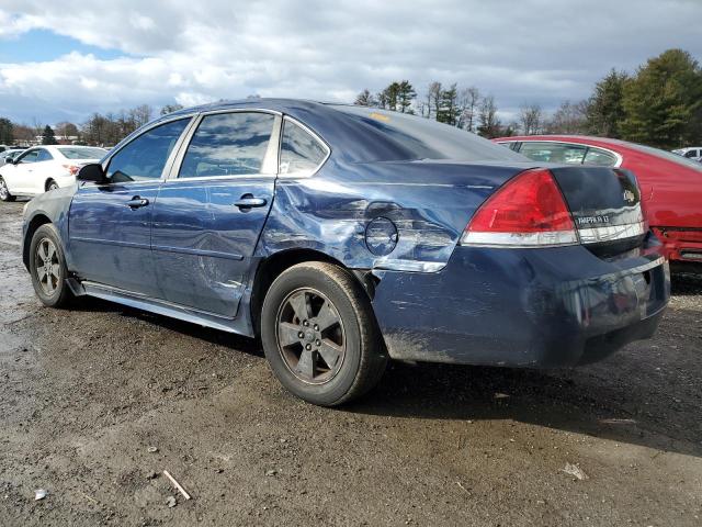 2G1WG5EK7B1244158 - 2011 CHEVROLET IMPALA LT BLUE photo 2