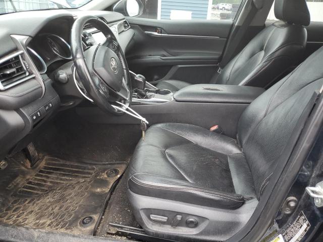 4T1B11HK0JU540505 - 2018 TOYOTA CAMRY L BLUE photo 7