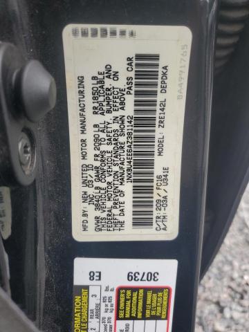 1NXBU4EE6AZ381142 - 2010 TOYOTA COROLLA BASE 黑色 照片 13