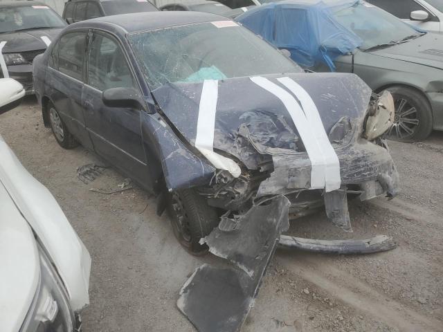 1HGES16653L013896 - 2003 HONDA CIVIC LX BLUE photo 4