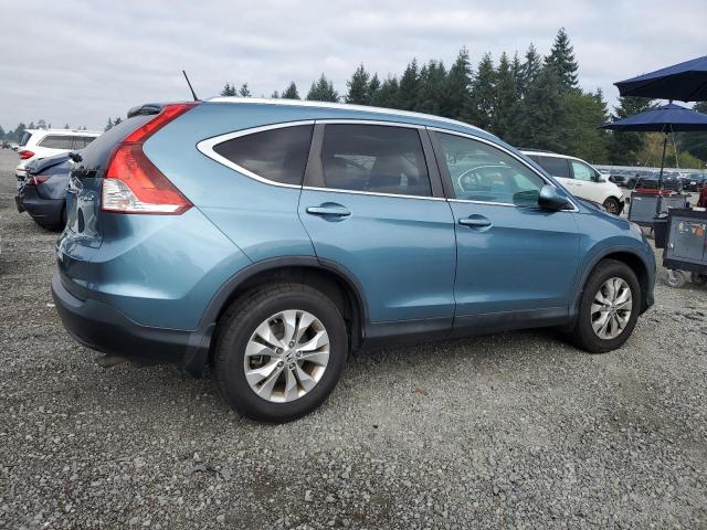 5J6RM4H7XDL023109 - 2013 HONDA CR-V EXL BLUE photo 3