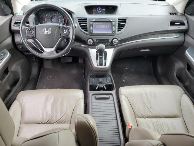 5J6RM4H7XDL023109 - 2013 HONDA CR-V EXL BLUE photo 8