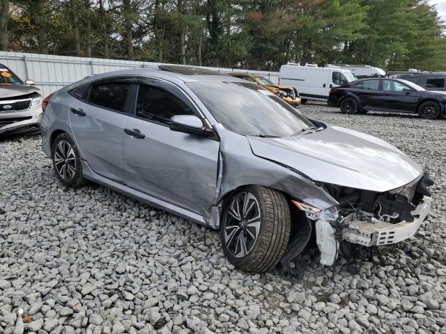 19XFC1F71GE215013 - 2016 HONDA CIVIC EXL SILVER photo 4