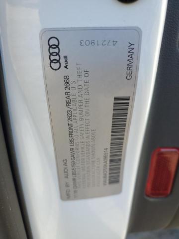 WAUB4CF59KA095914 - 2019 AUDI S5 PREMIUM PLUS თეთრი ფოტო 12