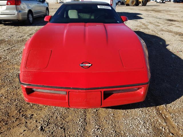 1G1YY0787F5134323 - 1985 CHEVROLET CORVETTE RED photo 5