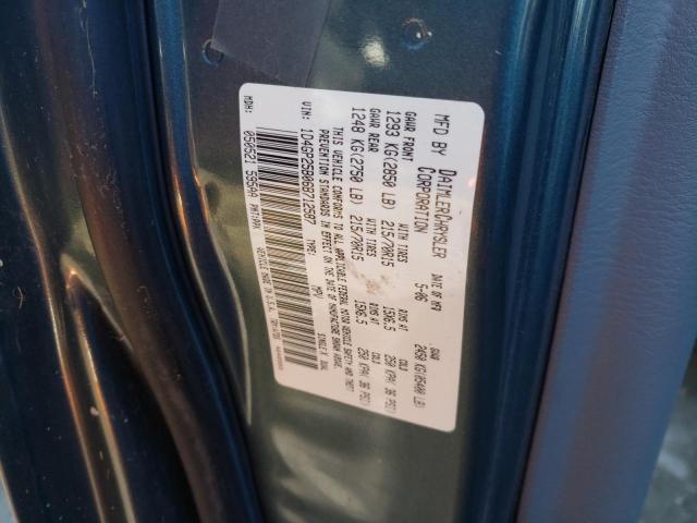 1D4GP25B06B712587 - 2006 DODGE CARAVAN SE GRAY photo 12